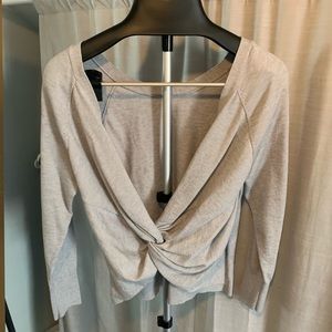 Victoria’s Secret twist back sweater